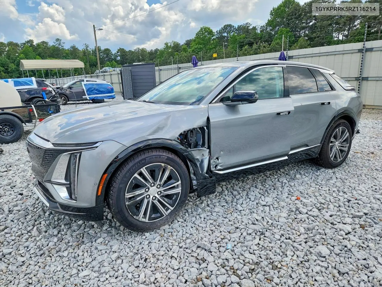 2024 Cadillac Lyriq Luxury VIN: 1GYKPRRK5RZ116214 Lot: 54765686