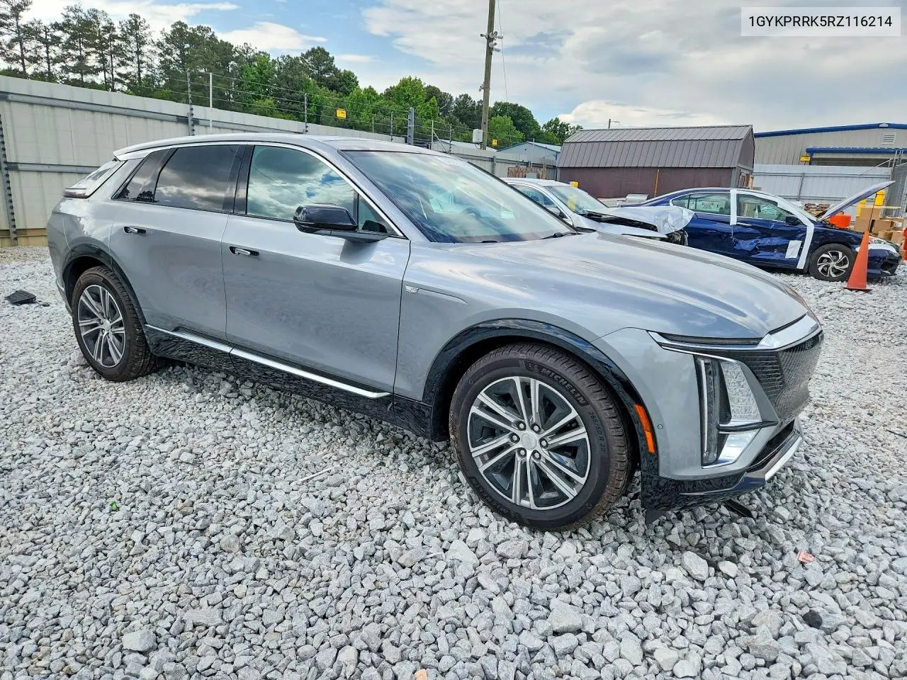 2024 Cadillac Lyriq Luxury VIN: 1GYKPRRK5RZ116214 Lot: 54765686
