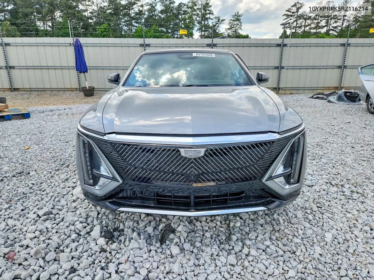 2024 Cadillac Lyriq Luxury VIN: 1GYKPRRK5RZ116214 Lot: 54765686
