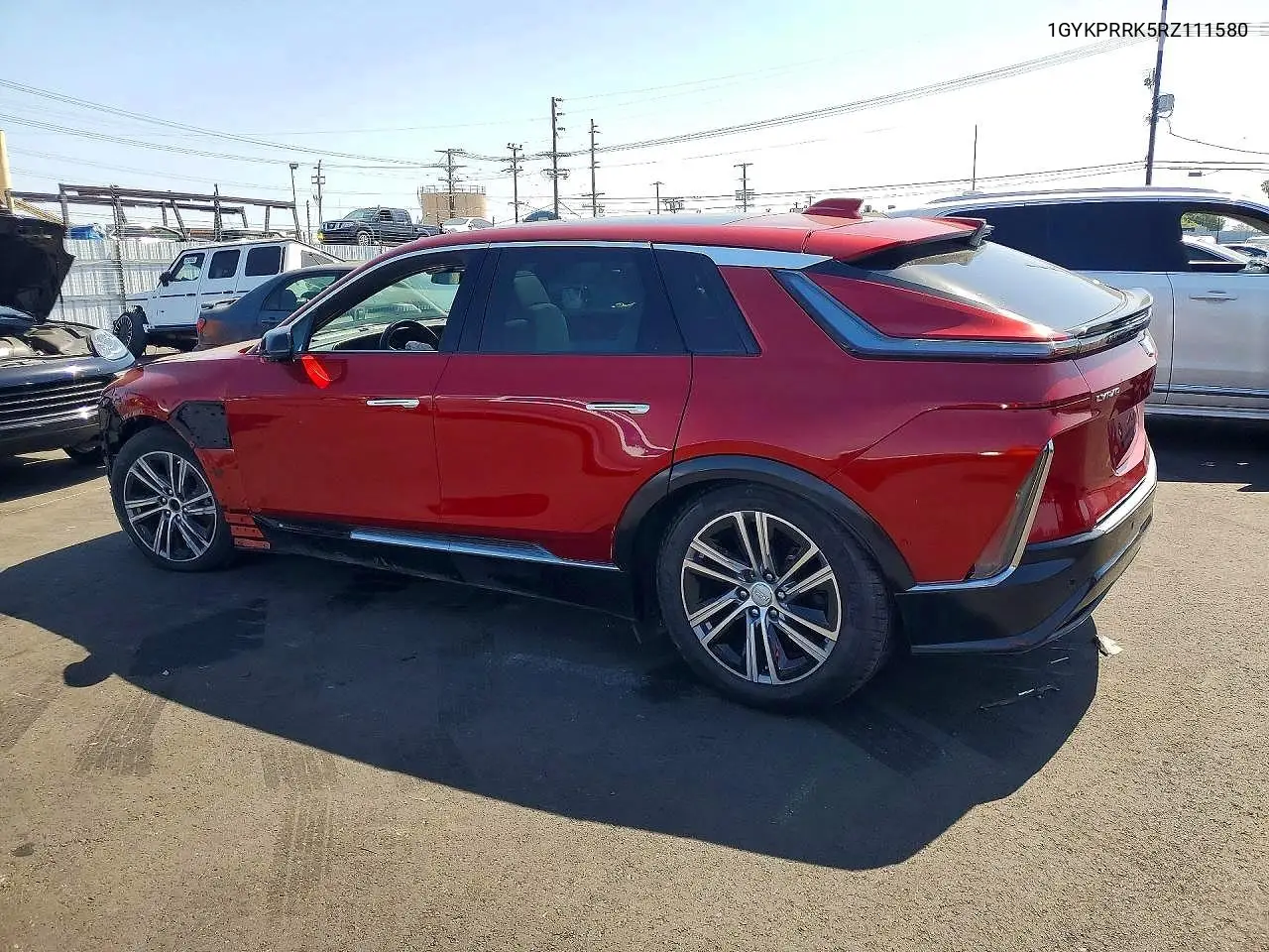 2024 Cadillac Lyriq Luxury VIN: 1GYKPRRK5RZ111580 Lot: 54840756