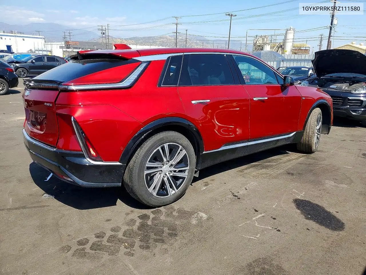 2024 Cadillac Lyriq Luxury VIN: 1GYKPRRK5RZ111580 Lot: 54840756