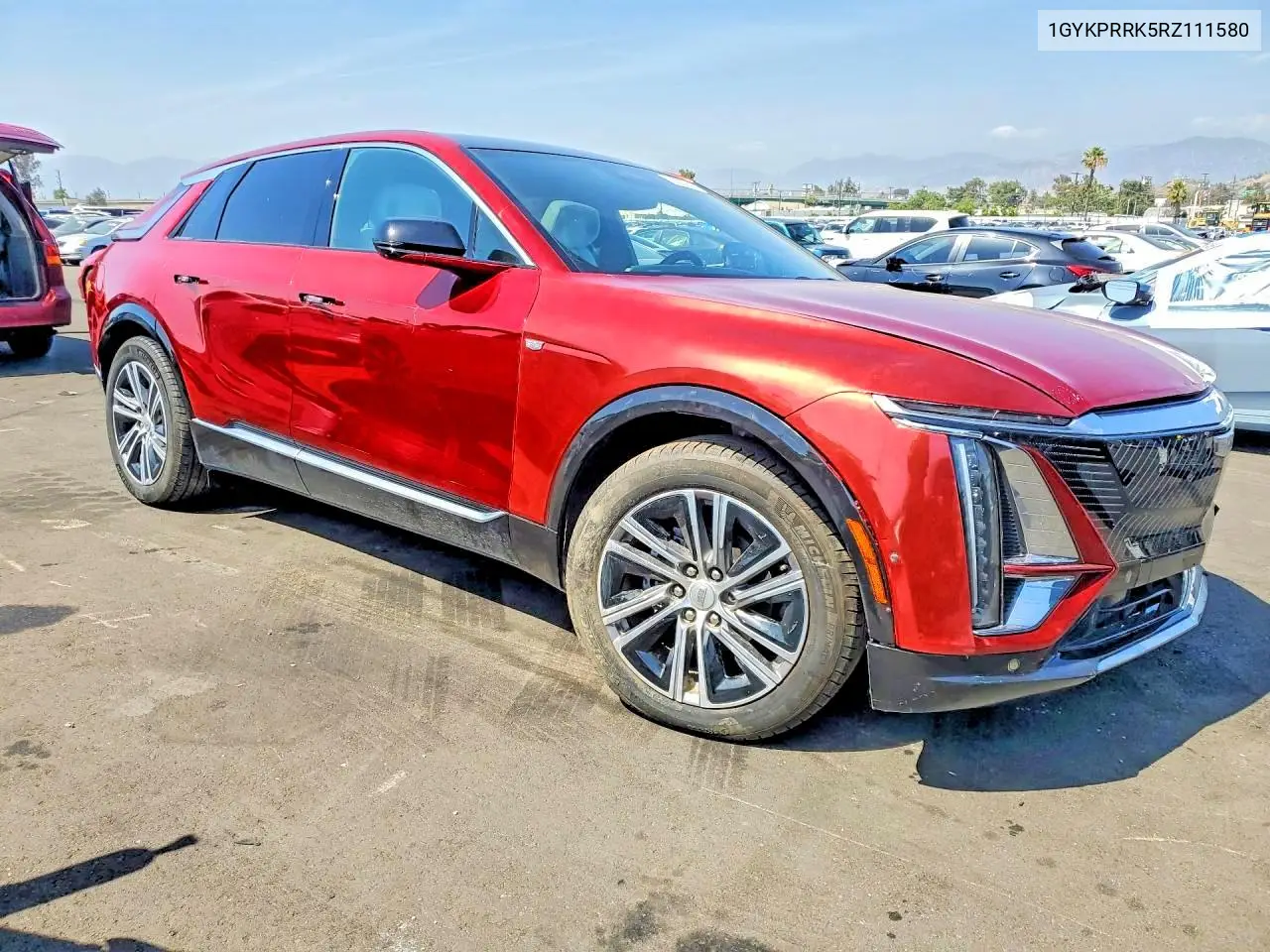 2024 Cadillac Lyriq Luxury VIN: 1GYKPRRK5RZ111580 Lot: 54840756