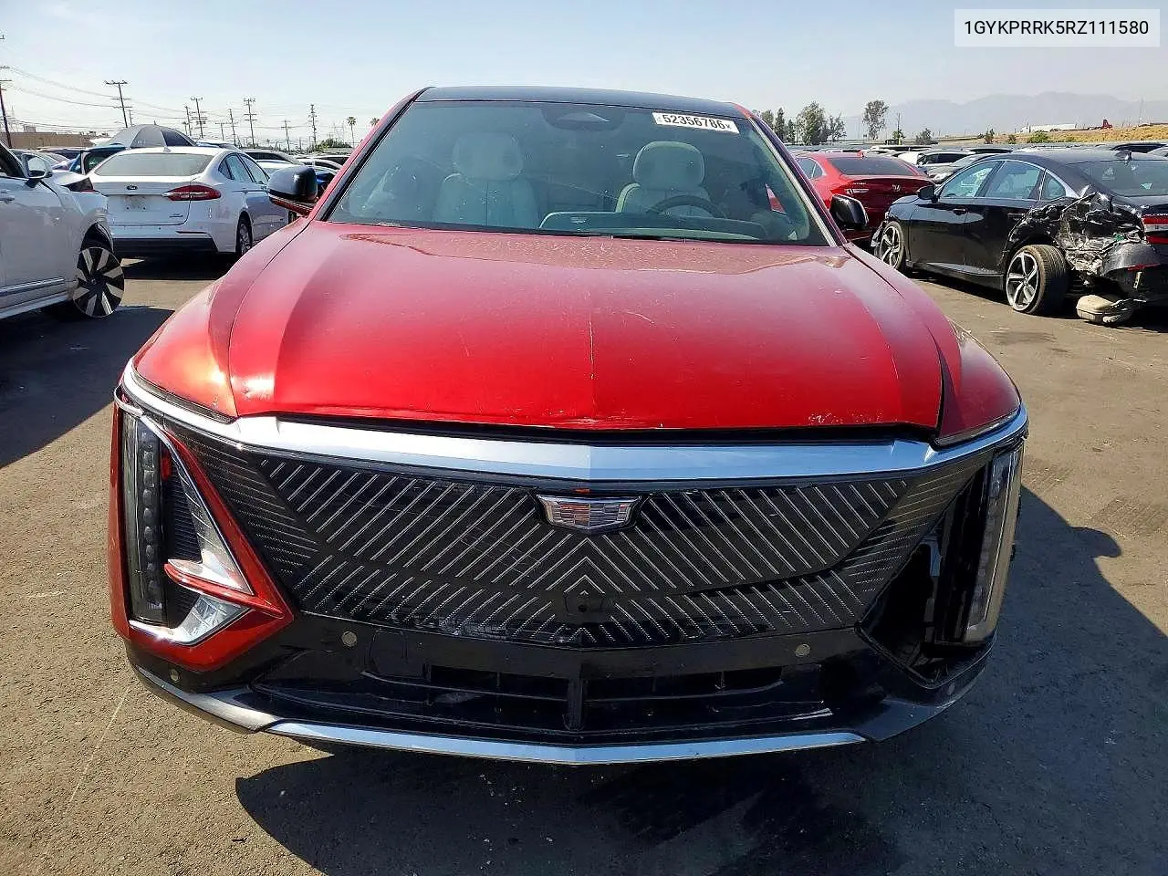 2024 Cadillac Lyriq Luxury VIN: 1GYKPRRK5RZ111580 Lot: 54840756
