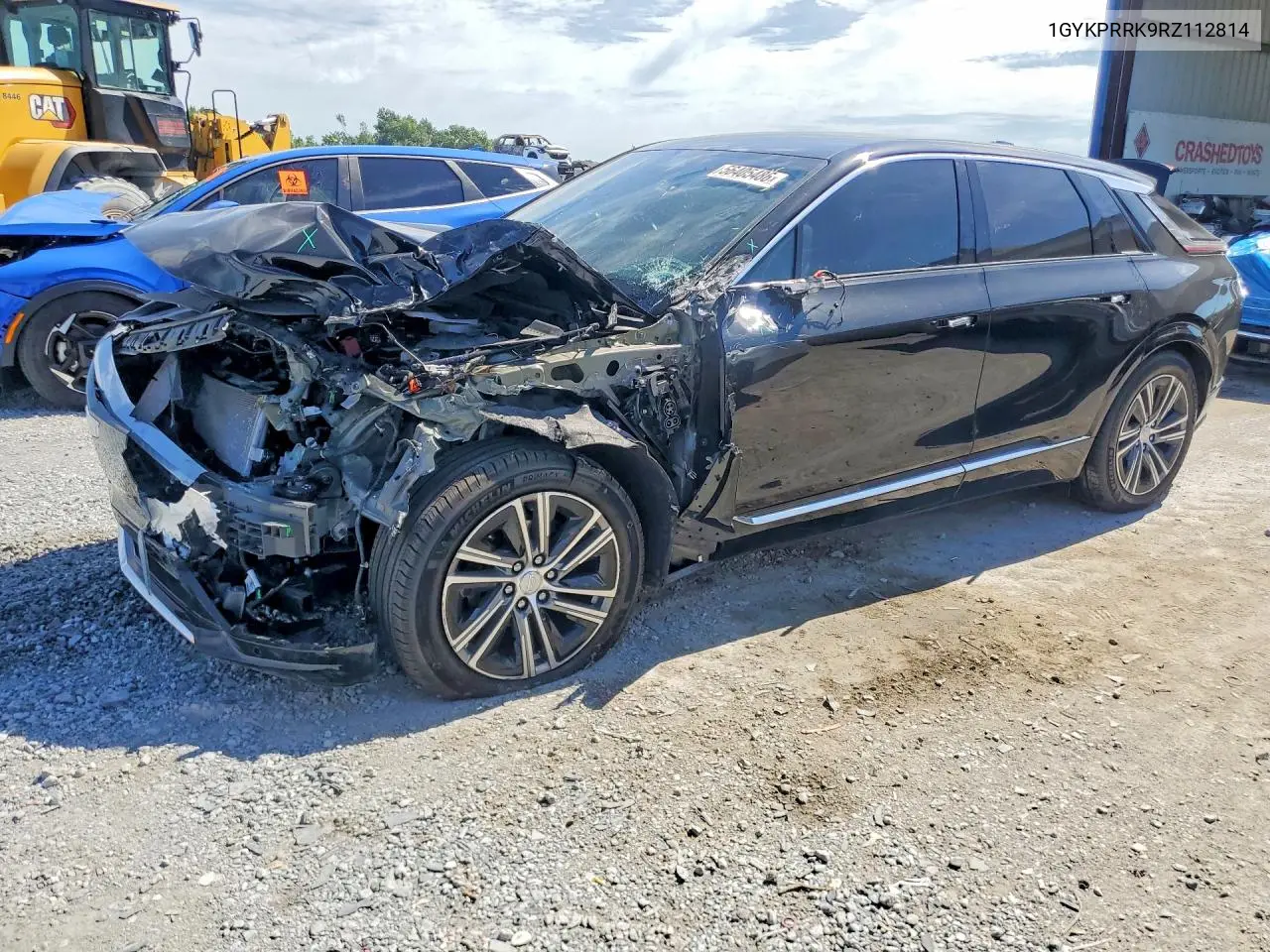 2024 Cadillac Lyriq Luxury VIN: 1GYKPRRK9RZ112814 Lot: 56405486