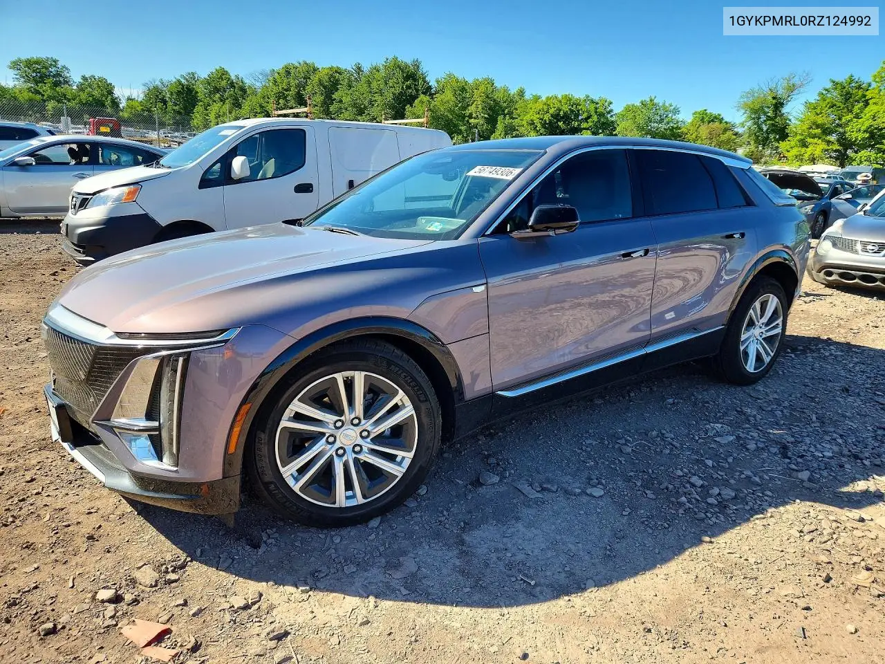 2024 Cadillac Lyriq Tech VIN: 1GYKPMRL0RZ124992 Lot: 56749306