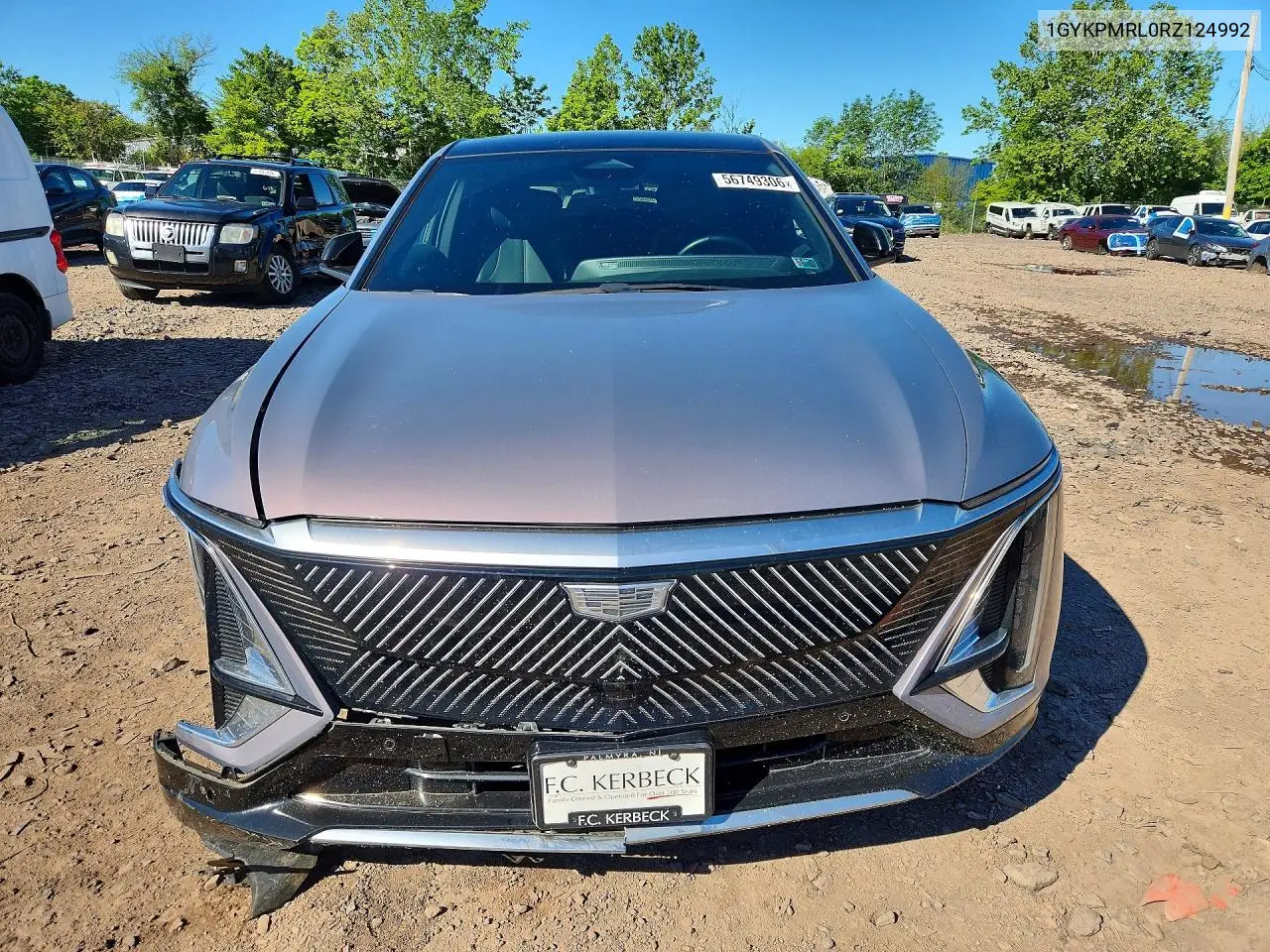 2024 Cadillac Lyriq Tech VIN: 1GYKPMRL0RZ124992 Lot: 56749306
