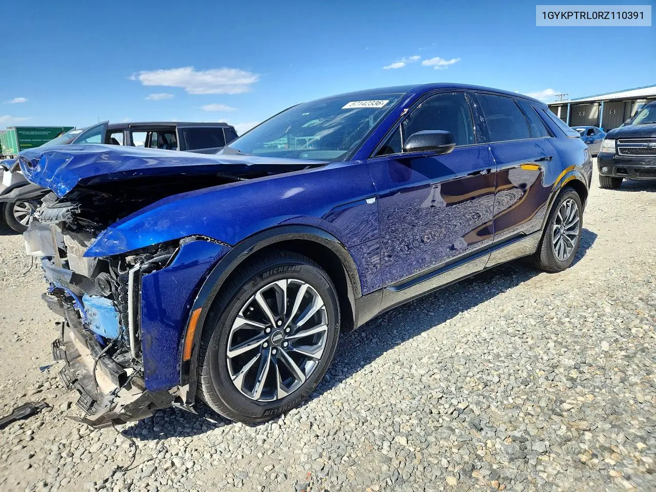 2024 Cadillac Lyriq Sport VIN: 1GYKPTRL0RZ110391 Lot: 57142336