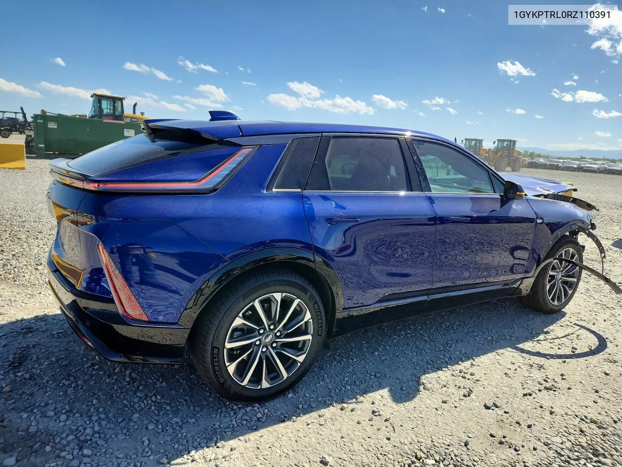 2024 Cadillac Lyriq Sport VIN: 1GYKPTRL0RZ110391 Lot: 57142336