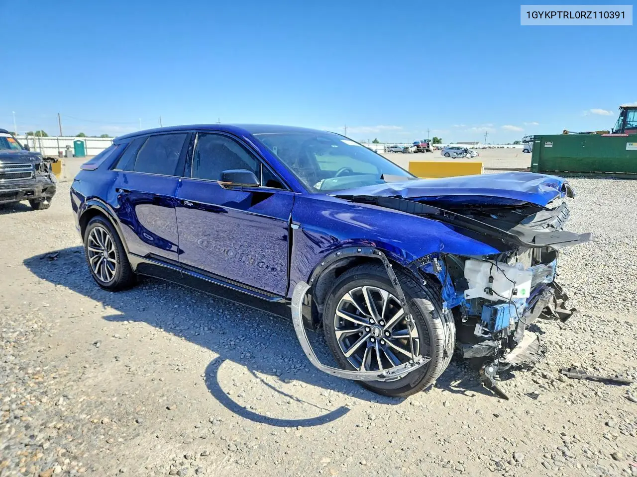 2024 Cadillac Lyriq Sport VIN: 1GYKPTRL0RZ110391 Lot: 57142336