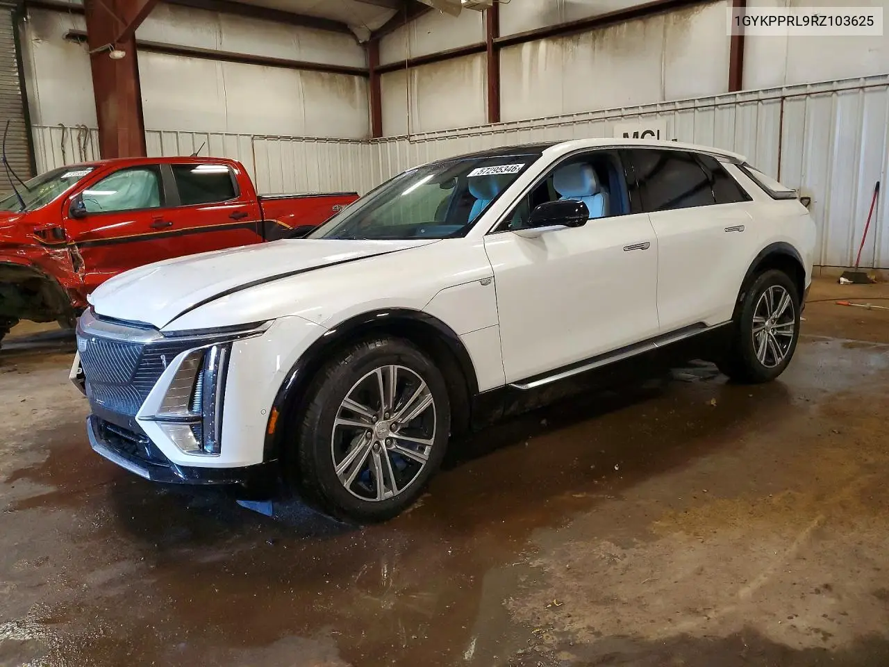 2024 Cadillac Lyriq Luxury VIN: 1GYKPPRL9RZ103625 Lot: 57295346