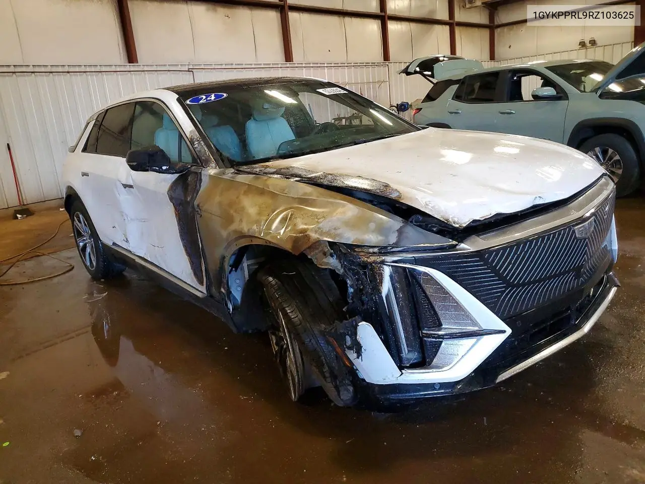 2024 Cadillac Lyriq Luxury VIN: 1GYKPPRL9RZ103625 Lot: 57295346