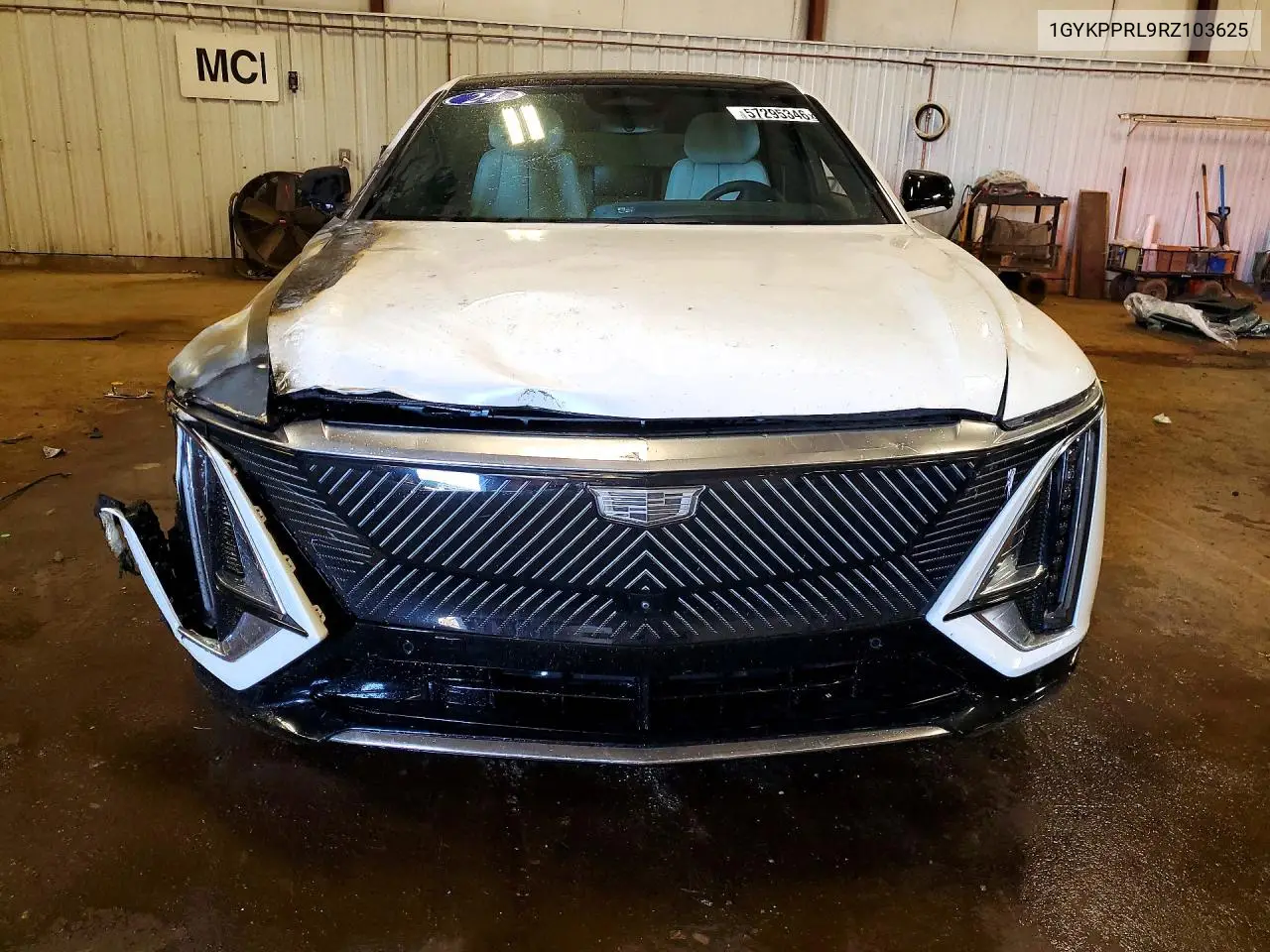 2024 Cadillac Lyriq Luxury VIN: 1GYKPPRL9RZ103625 Lot: 57295346