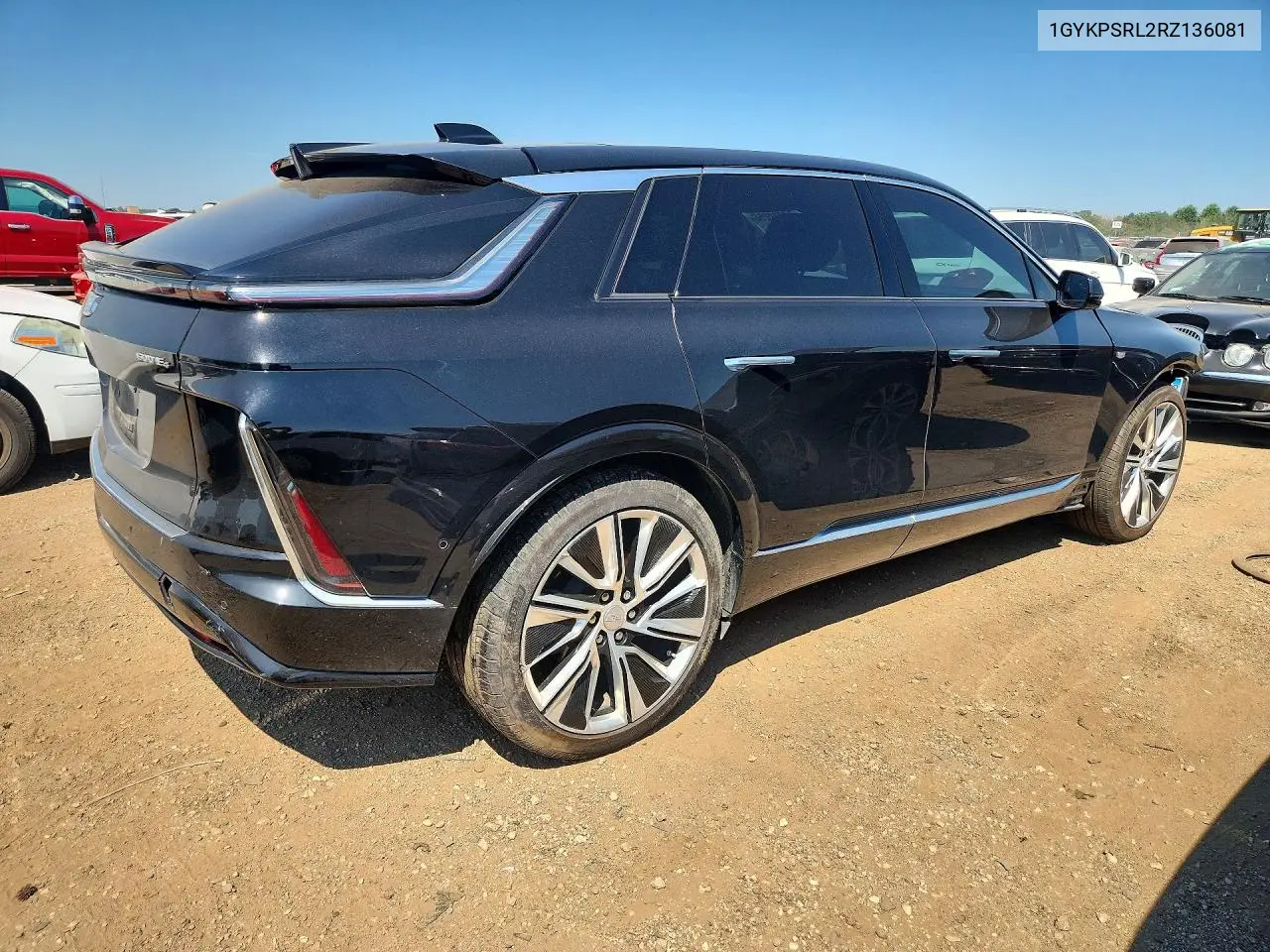 2024 Cadillac Lyriq Luxury VIN: 1GYKPSRL2RZ136081 Lot: 58732256