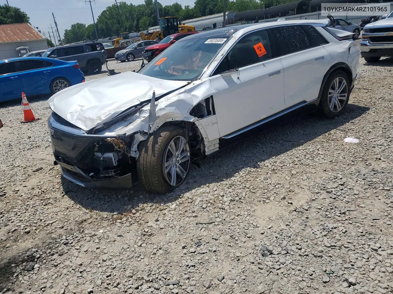 2024 Cadillac Lyriq Tech VIN: 1GYKPMRK4RZ101965 Lot: 59235006