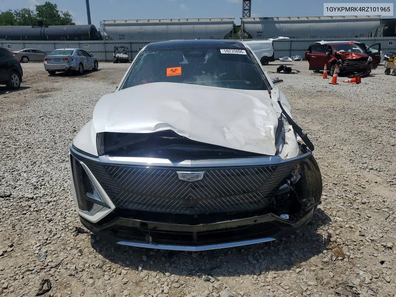 2024 Cadillac Lyriq Tech VIN: 1GYKPMRK4RZ101965 Lot: 59235006