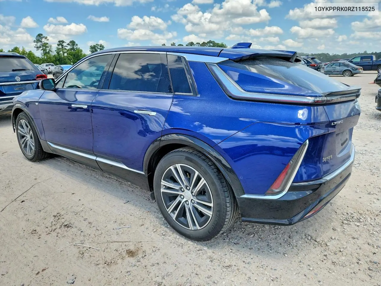 2024 Cadillac Lyriq Luxury VIN: 1GYKPPRK0RZ115525 Lot: 59897906