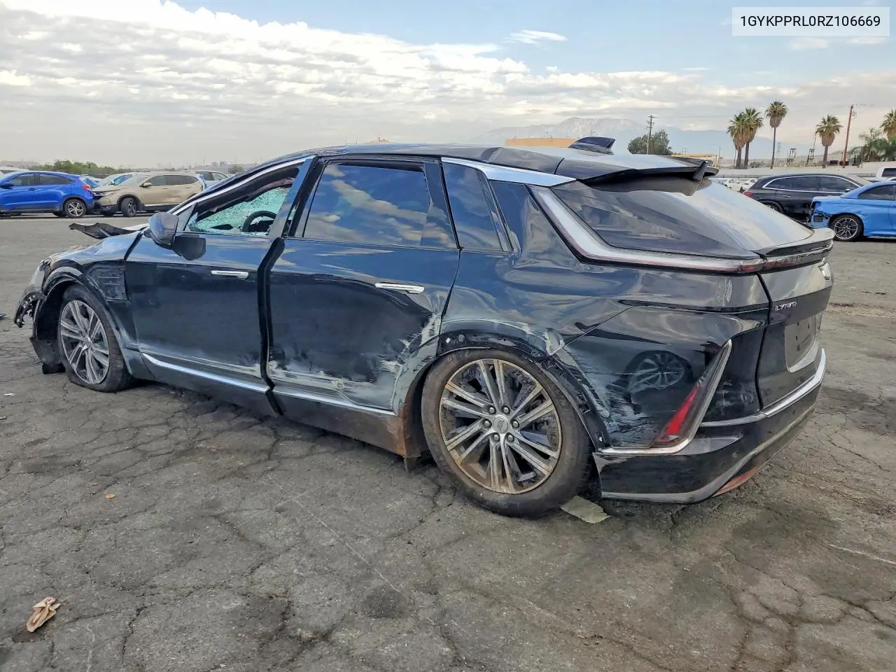 2024 Cadillac Lyriq Luxury VIN: 1GYKPPRL0RZ106669 Lot: 60008786
