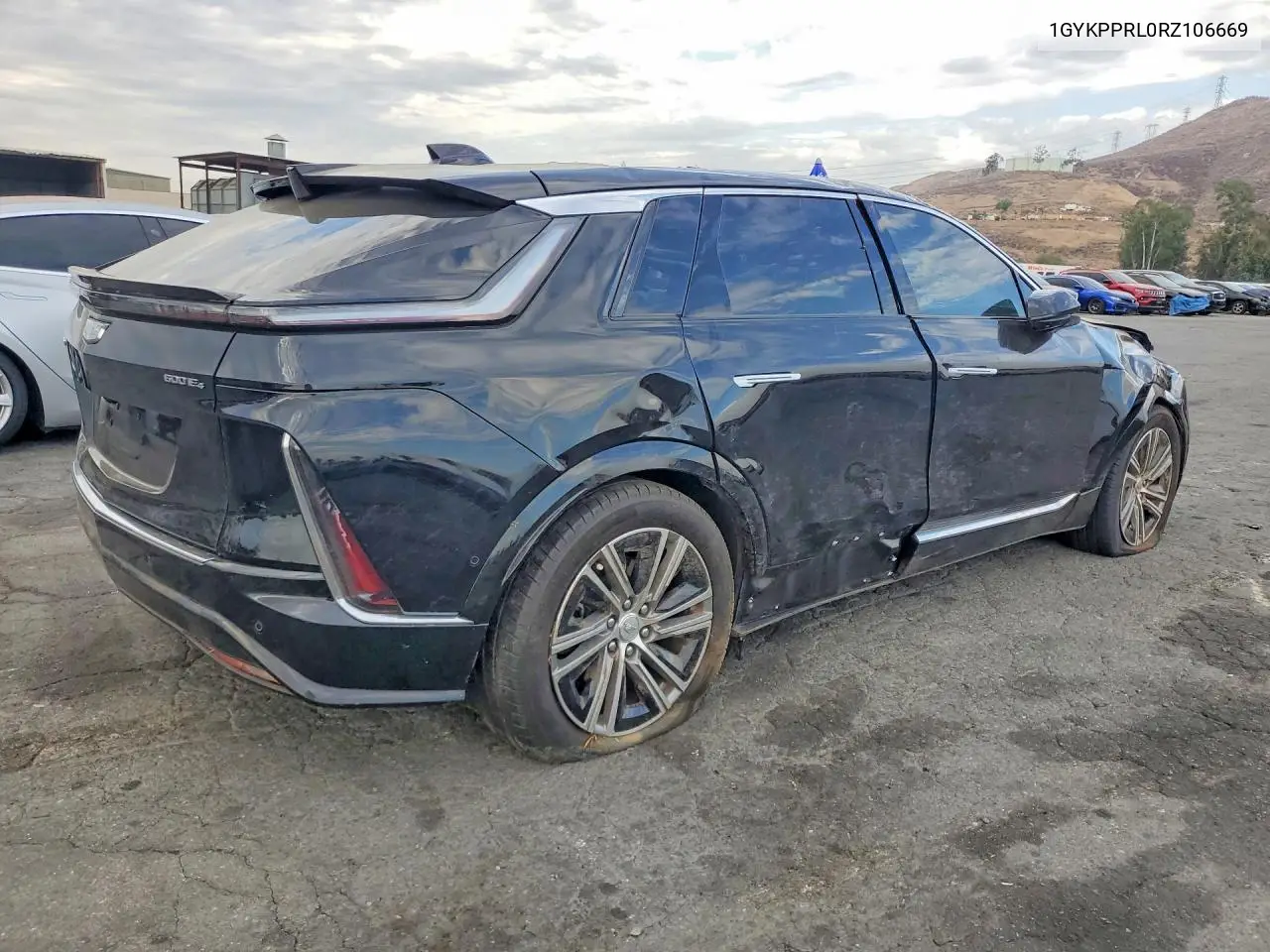 2024 Cadillac Lyriq Luxury VIN: 1GYKPPRL0RZ106669 Lot: 60008786