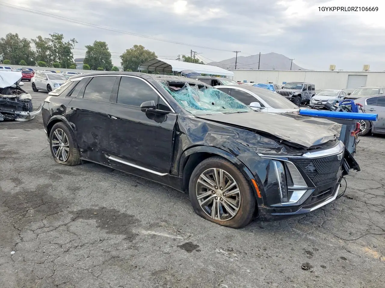 2024 Cadillac Lyriq Luxury VIN: 1GYKPPRL0RZ106669 Lot: 60008786