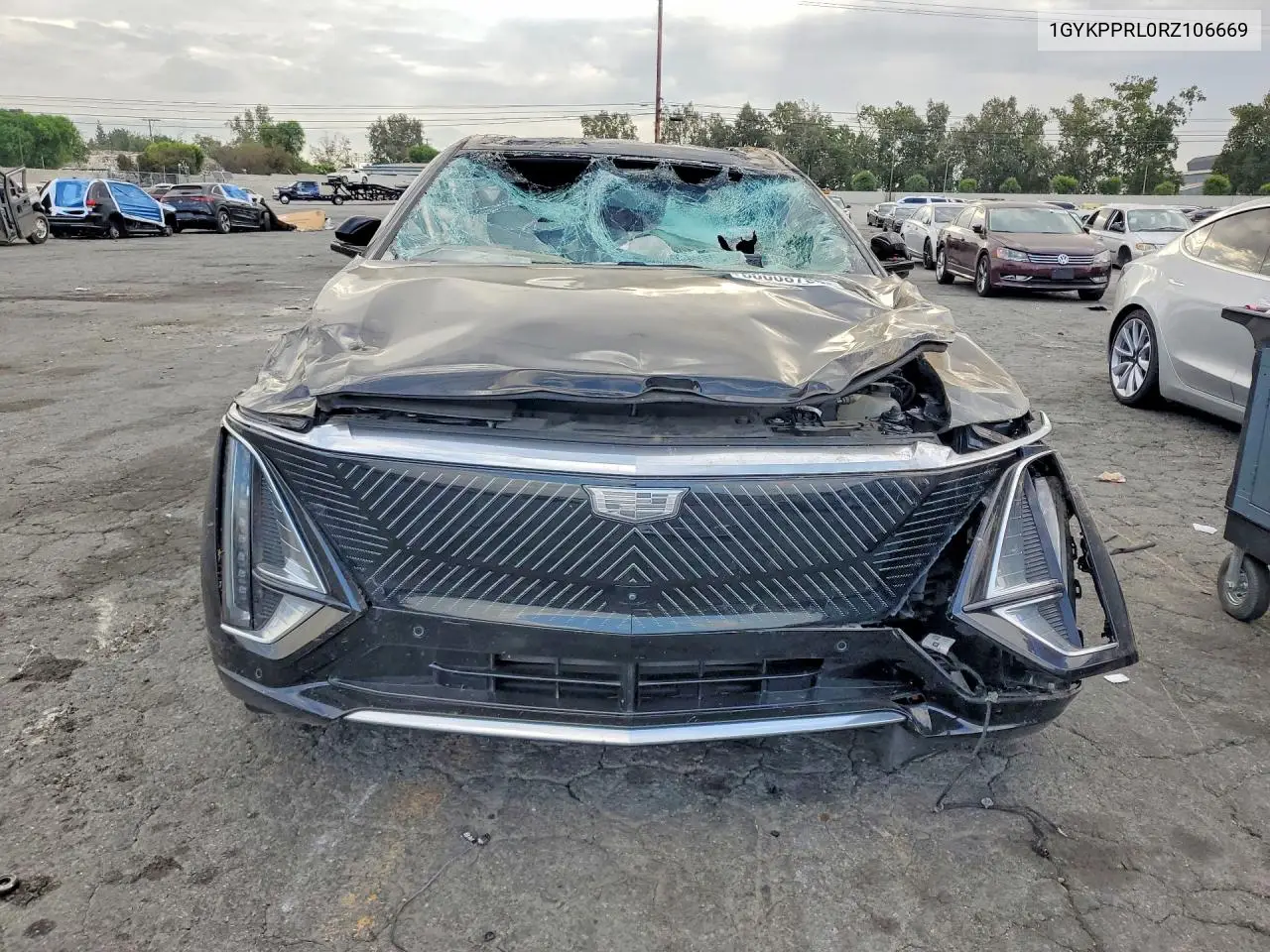 2024 Cadillac Lyriq Luxury VIN: 1GYKPPRL0RZ106669 Lot: 60008786