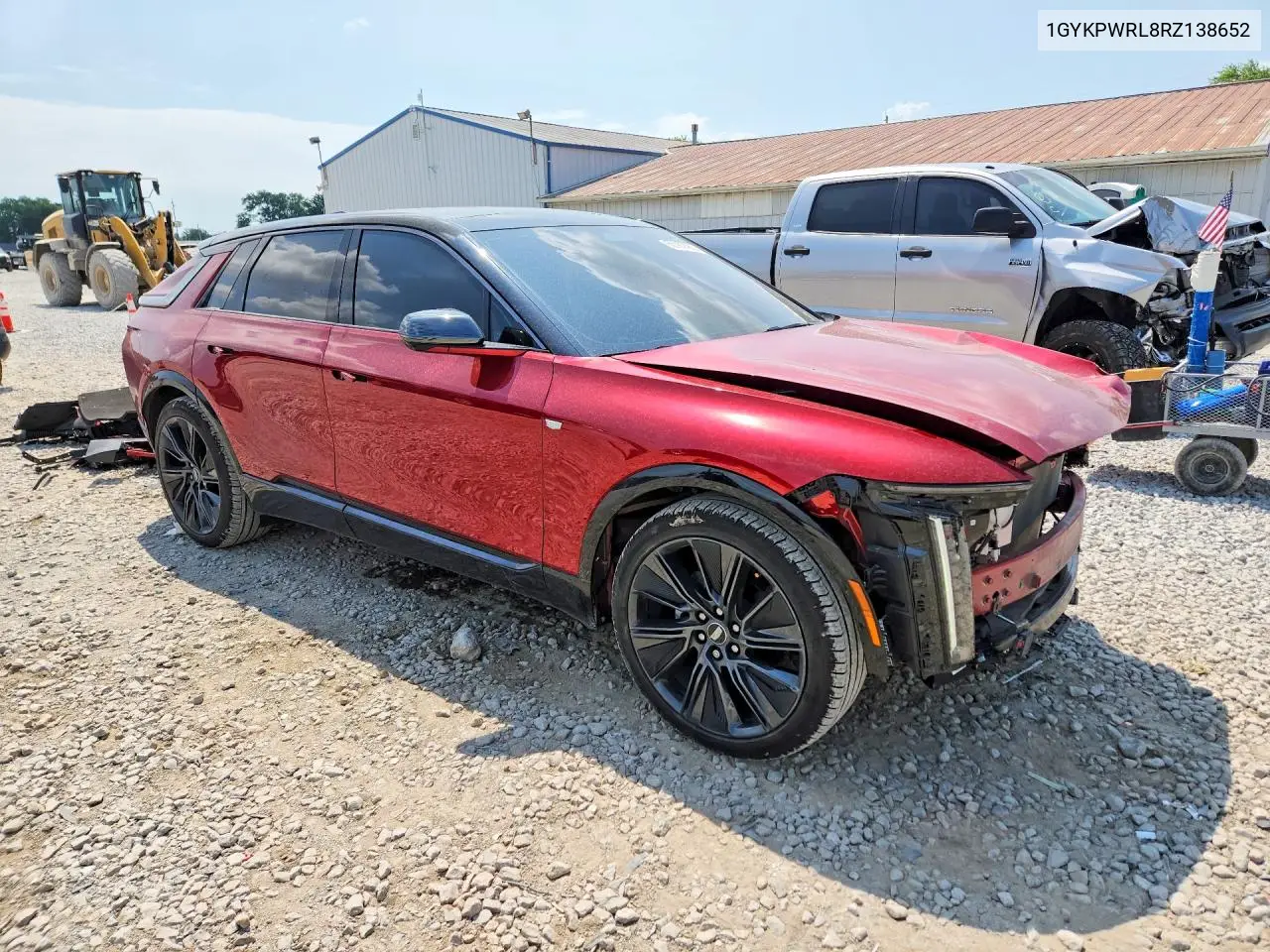 2024 Cadillac Lyriq Sport VIN: 1GYKPWRL8RZ138652 Lot: 60167486