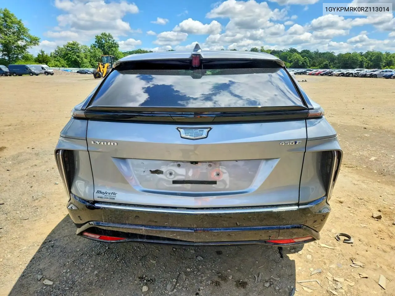 2024 Cadillac Lyriq Tech VIN: 1GYKPMRK0RZ113014 Lot: 60262136