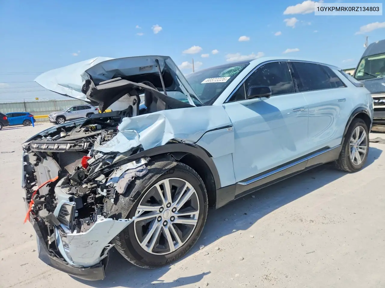 2024 Cadillac Lyriq Tech VIN: 1GYKPMRK0RZ134803 Lot: 60372226