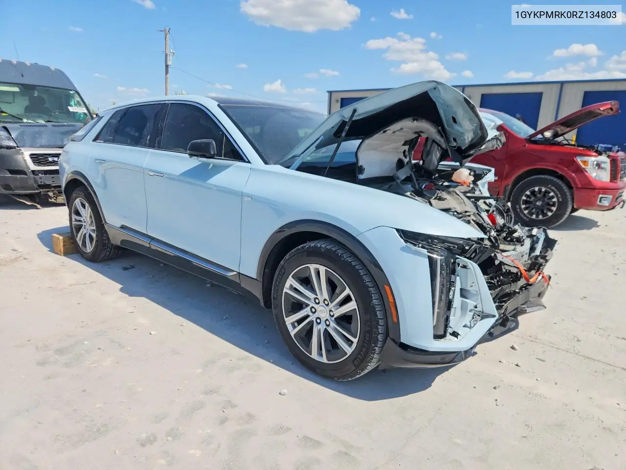 2024 Cadillac Lyriq Tech VIN: 1GYKPMRK0RZ134803 Lot: 60372226