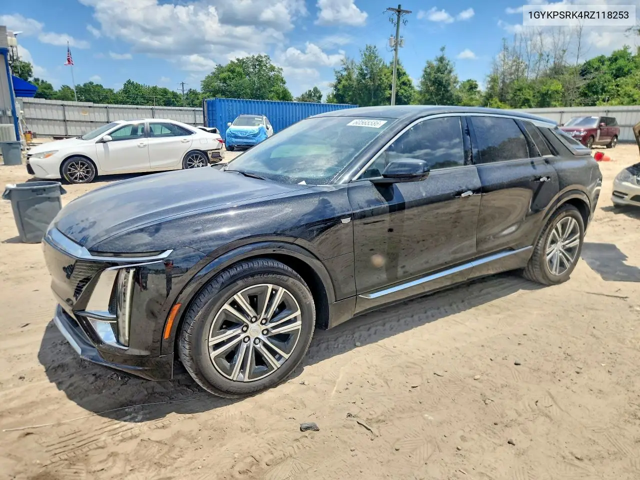 2024 Cadillac Lyriq Luxury VIN: 1GYKPSRK4RZ118253 Lot: 60565586