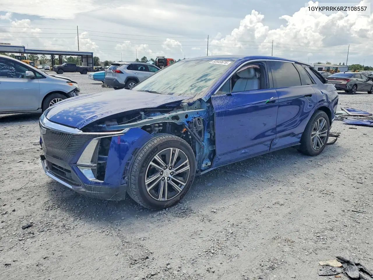 2024 Cadillac Lyriq Luxury VIN: 1GYKPRRK6RZ108557 Lot: 60949676