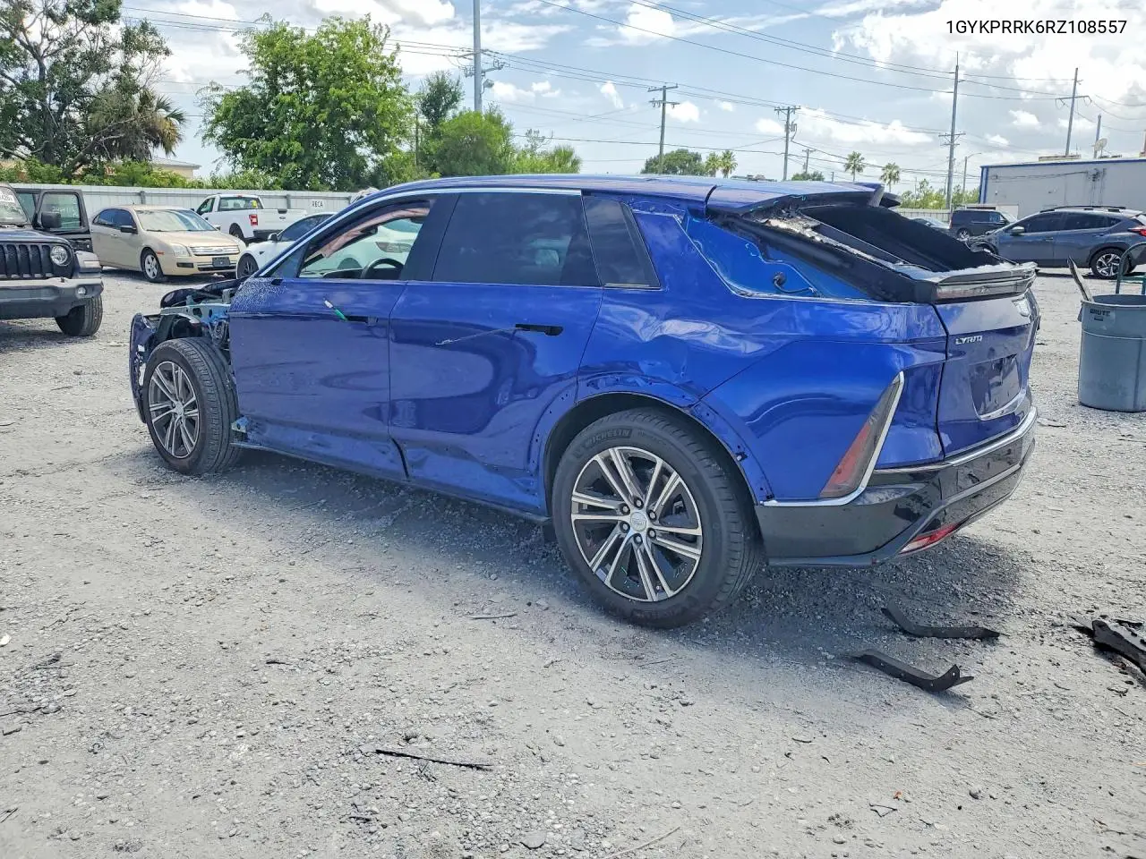 2024 Cadillac Lyriq Luxury VIN: 1GYKPRRK6RZ108557 Lot: 60949676