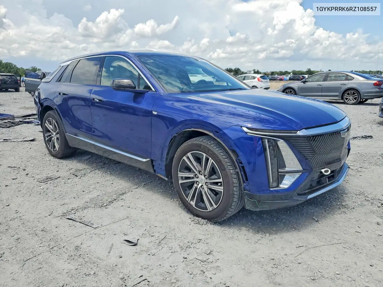 2024 Cadillac Lyriq Luxury VIN: 1GYKPRRK6RZ108557 Lot: 60949676