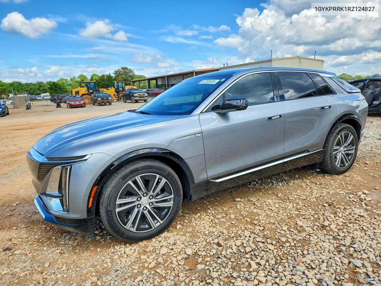 2024 Cadillac Lyriq Luxury VIN: 1GYKPRRK1RZ124827 Lot: 61295836