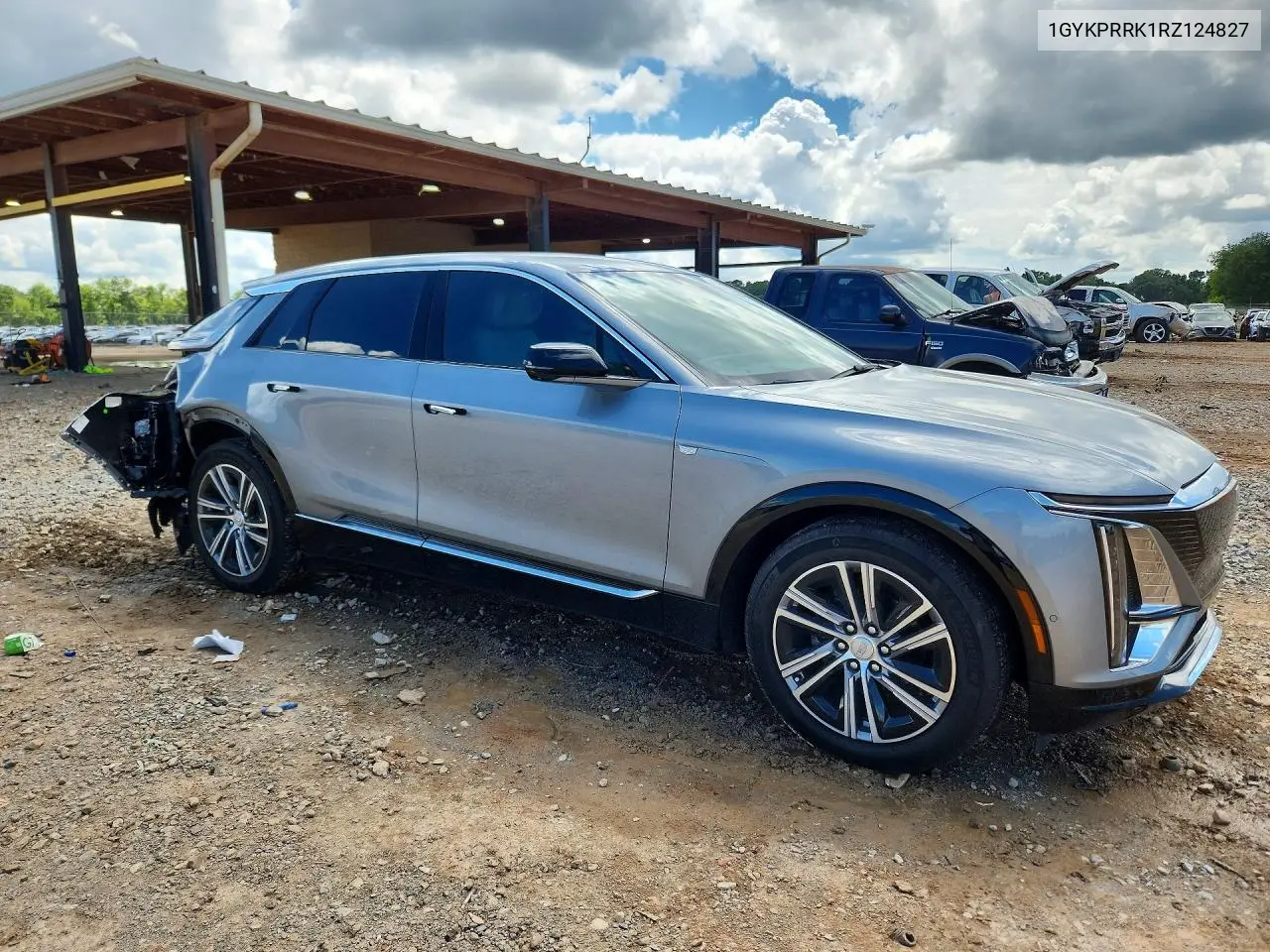 2024 Cadillac Lyriq Luxury VIN: 1GYKPRRK1RZ124827 Lot: 61295836