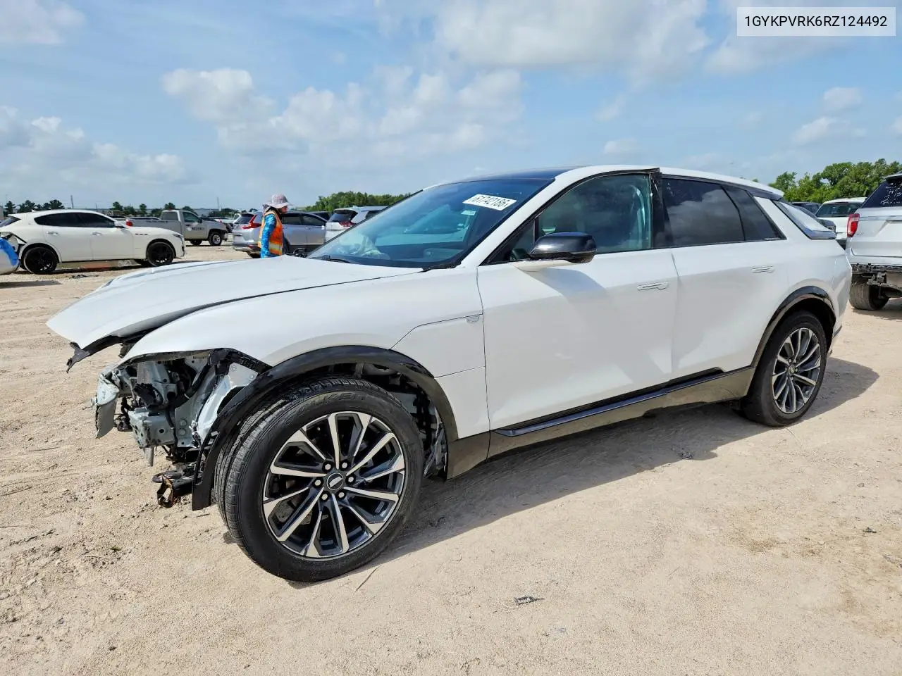 2024 Cadillac Lyriq Sport VIN: 1GYKPVRK6RZ124492 Lot: 61742186