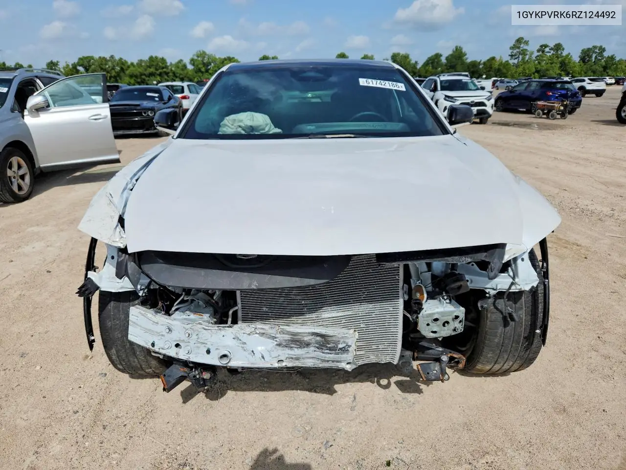 2024 Cadillac Lyriq Sport VIN: 1GYKPVRK6RZ124492 Lot: 61742186