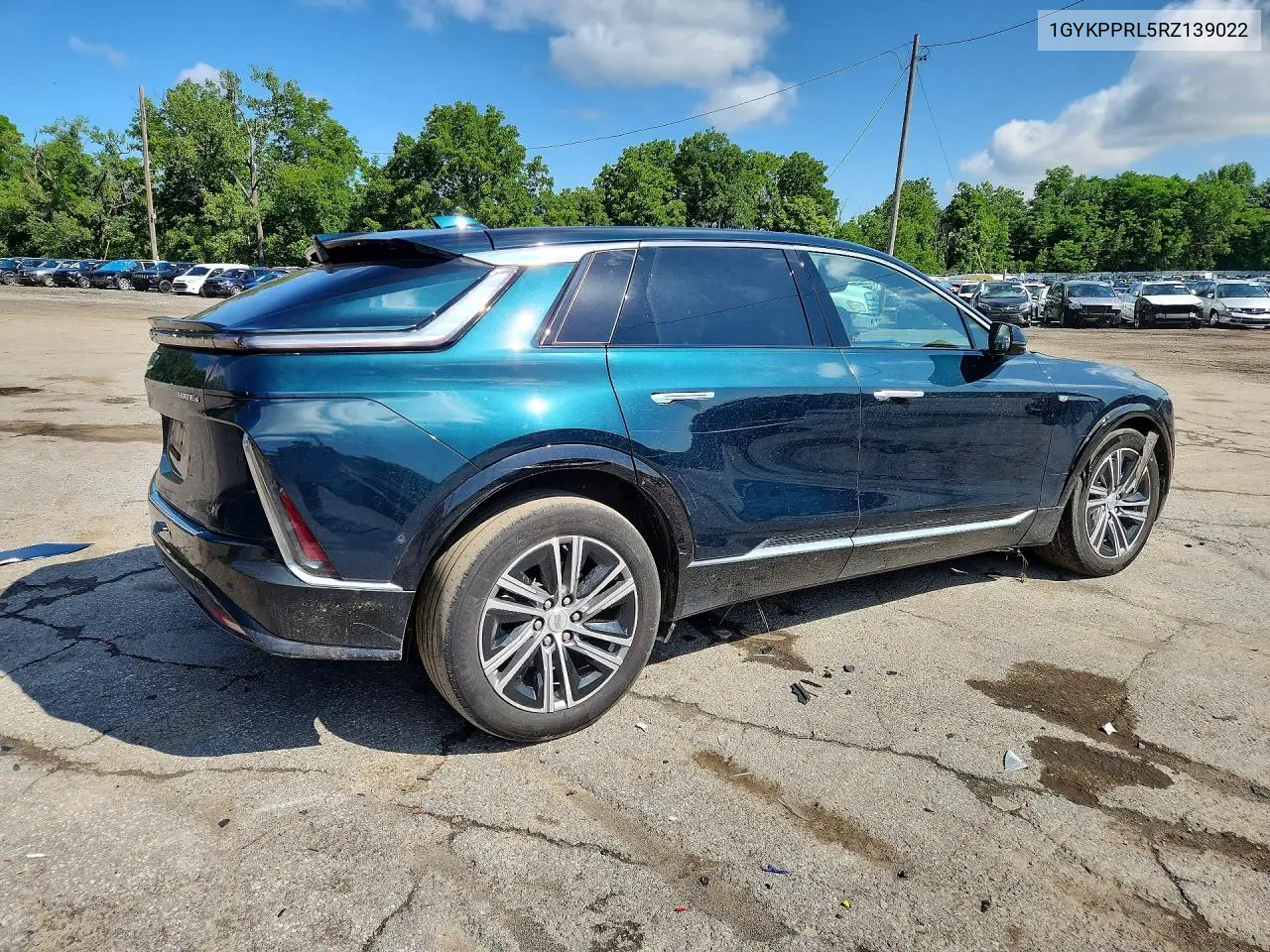 2024 Cadillac Lyriq Luxury VIN: 1GYKPPRL5RZ139022 Lot: 77249485