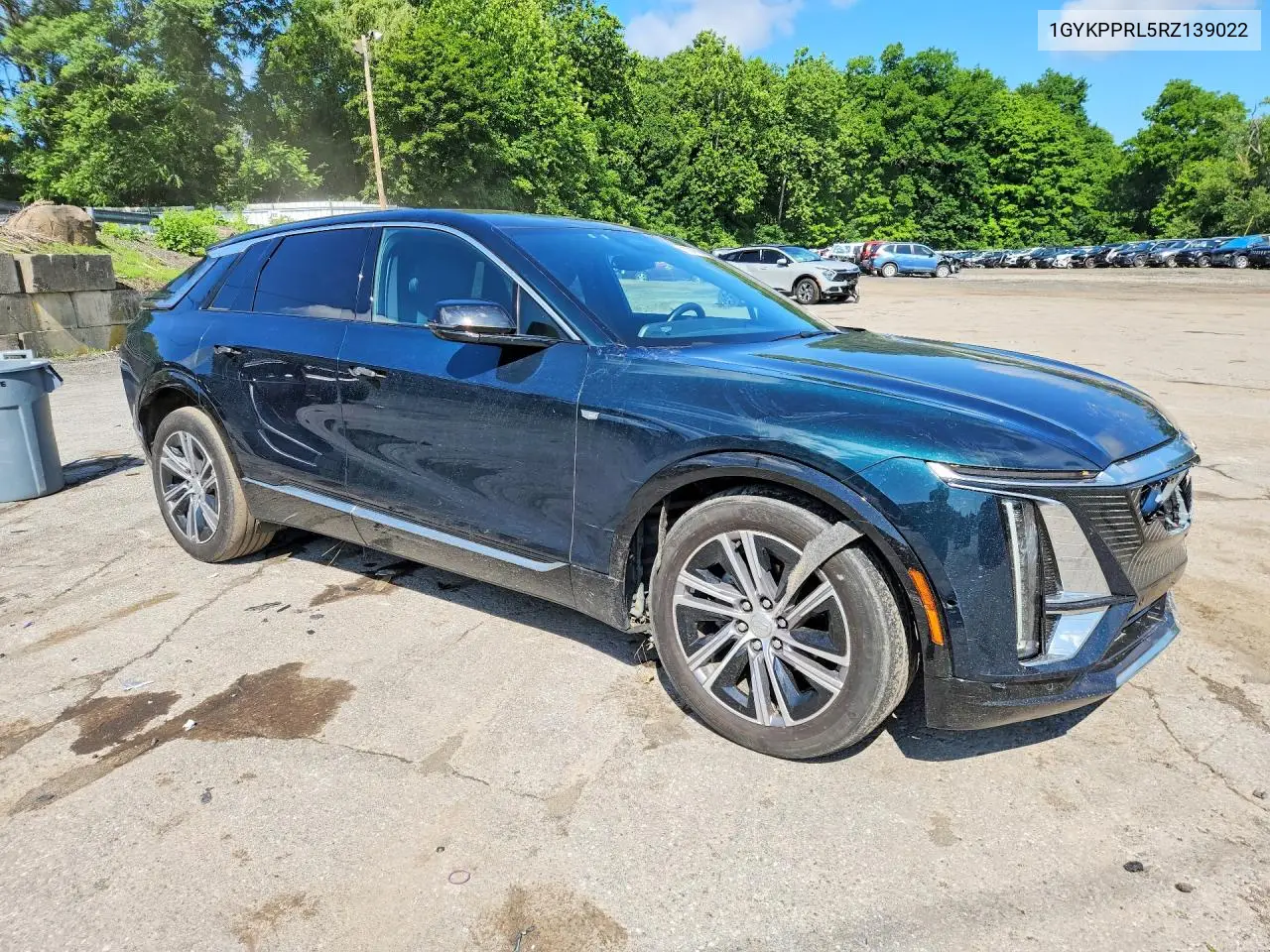 2024 Cadillac Lyriq Luxury VIN: 1GYKPPRL5RZ139022 Lot: 77249485