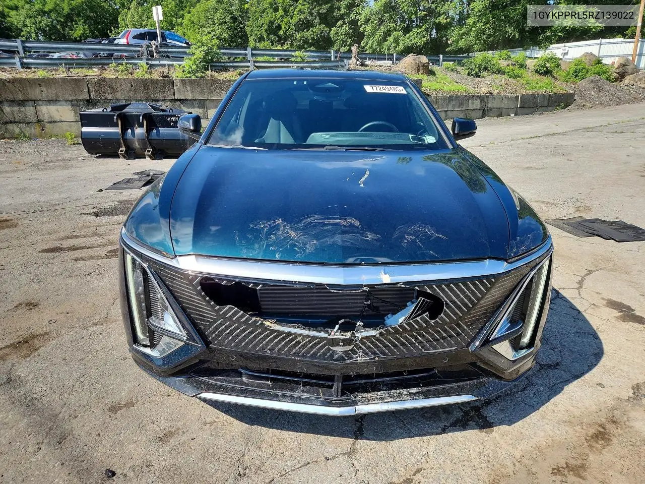 2024 Cadillac Lyriq Luxury VIN: 1GYKPPRL5RZ139022 Lot: 77249485