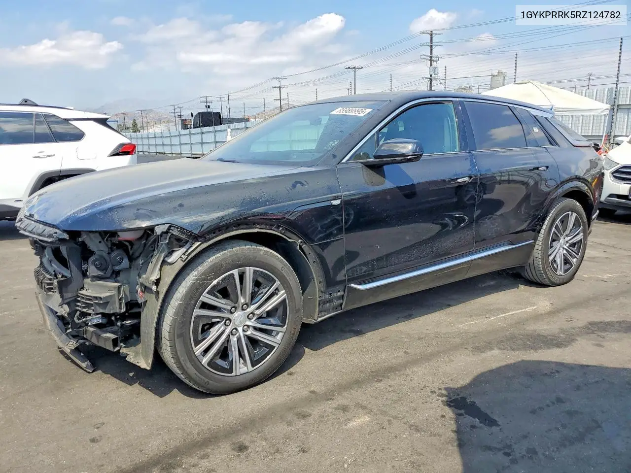 2024 Cadillac Lyriq Luxury VIN: 1GYKPRRK5RZ124782 Lot: 85989995