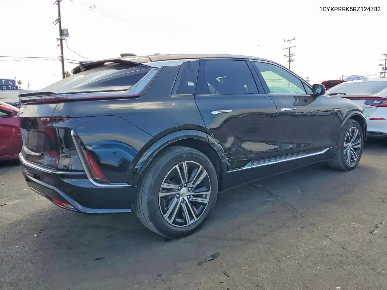 2024 Cadillac Lyriq Luxury VIN: 1GYKPRRK5RZ124782 Lot: 85989995
