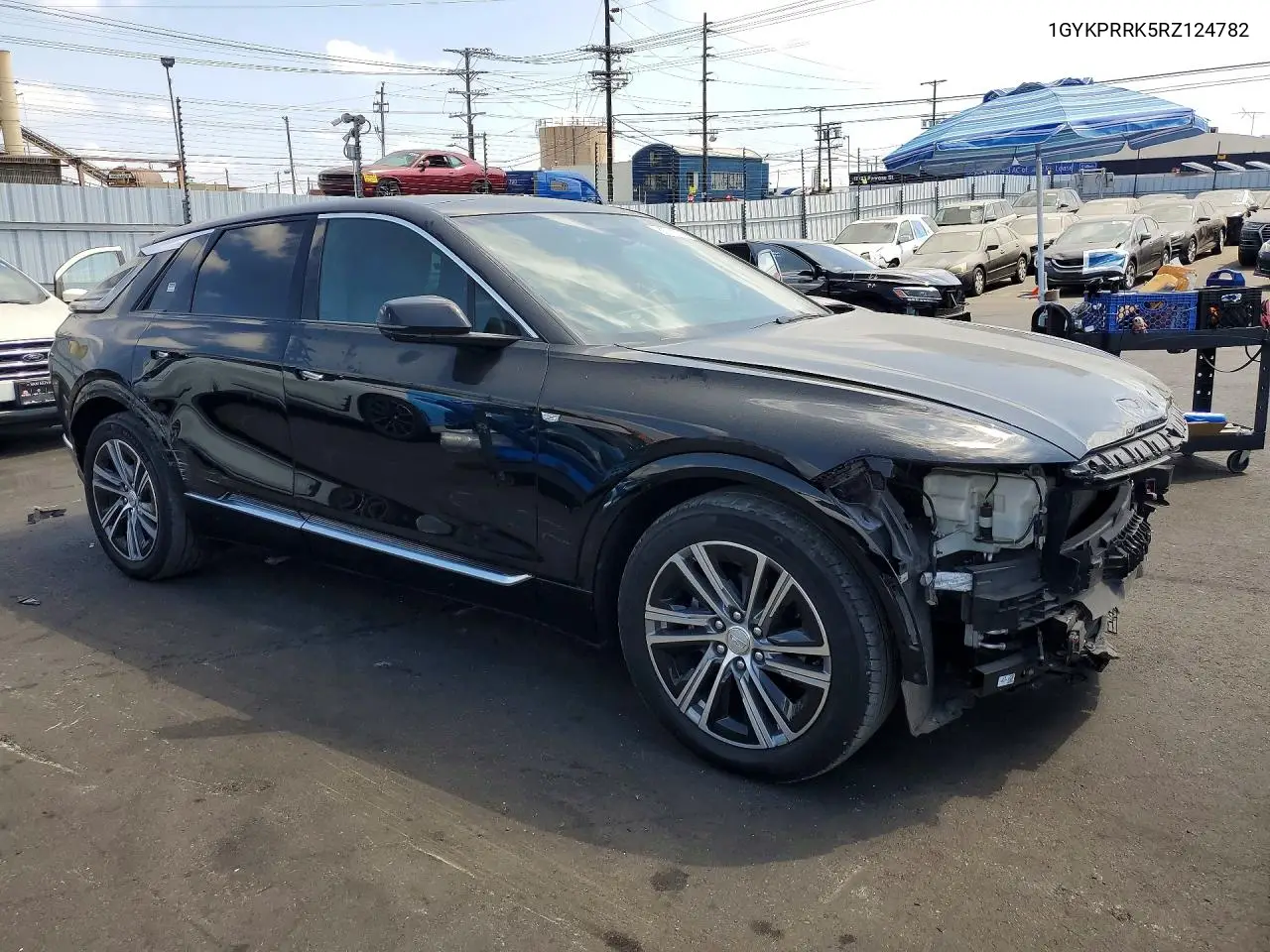 2024 Cadillac Lyriq Luxury VIN: 1GYKPRRK5RZ124782 Lot: 85989995