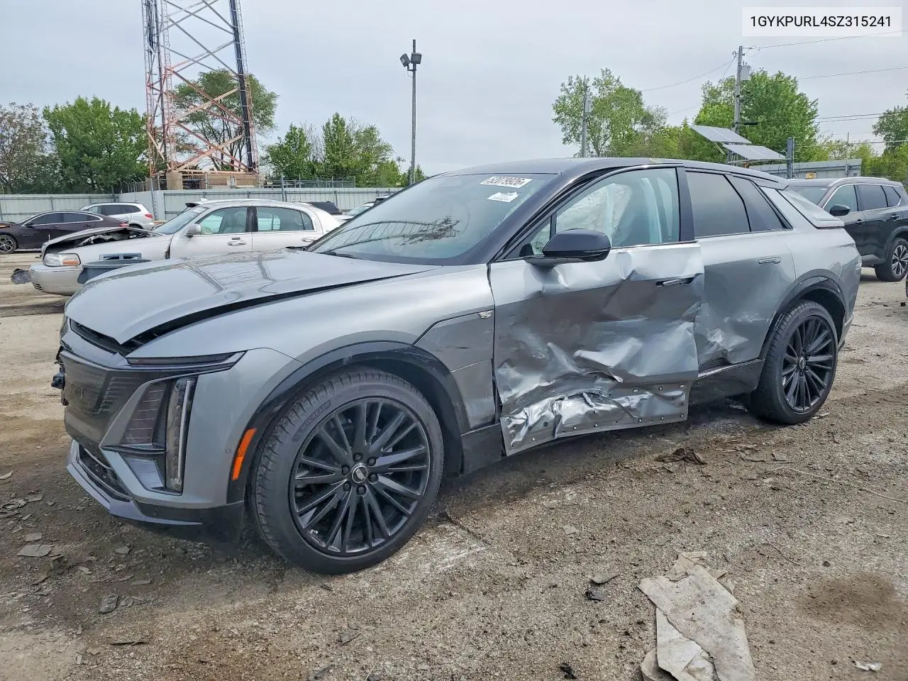 2025 Cadillac Lyriq Sport VIN: 1GYKPURL4SZ315241 Lot: 52079926