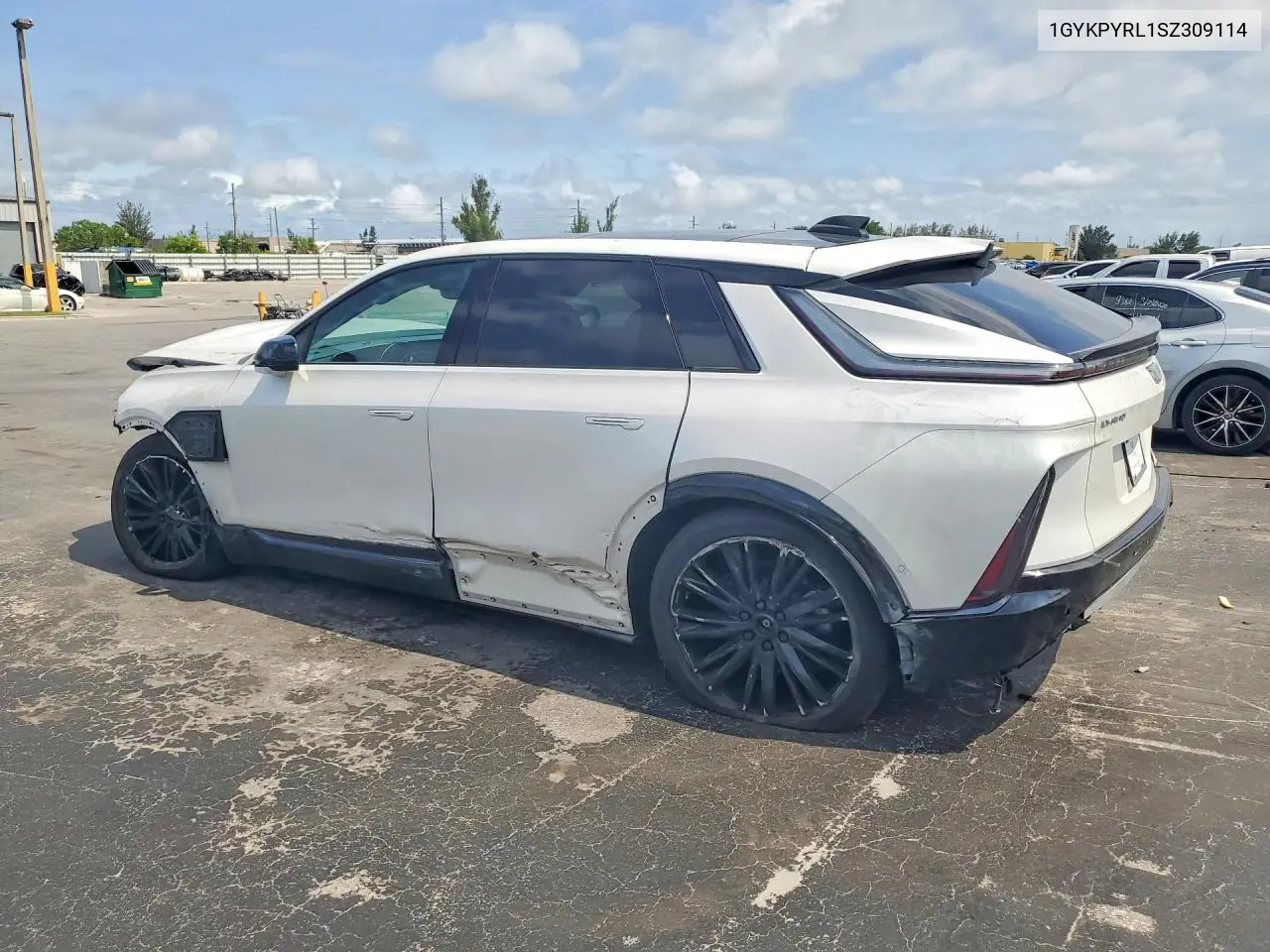 2025 Cadillac Lyriq Sport VIN: 1GYKPYRL1SZ309114 Lot: 52531566