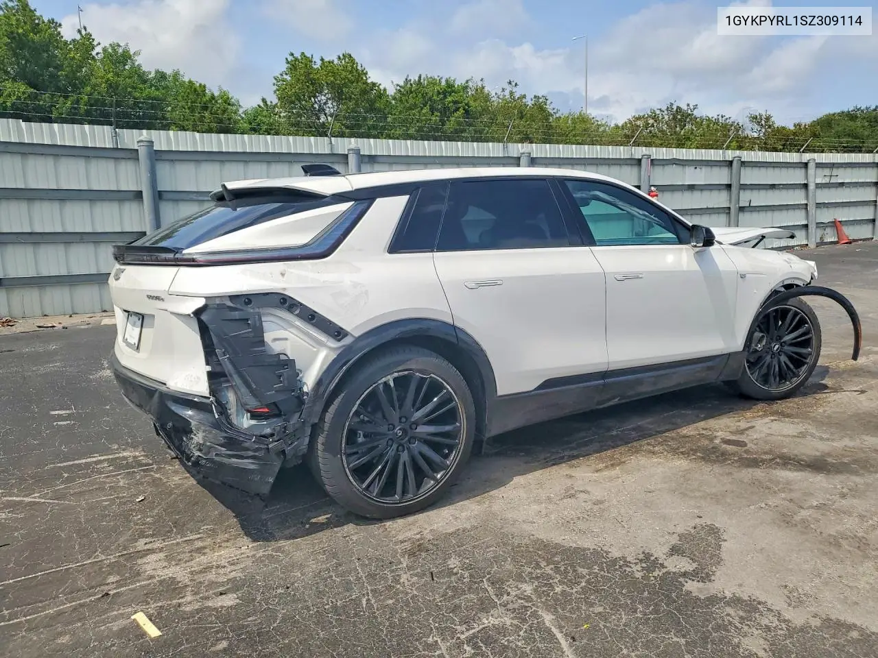 2025 Cadillac Lyriq Sport VIN: 1GYKPYRL1SZ309114 Lot: 52531566
