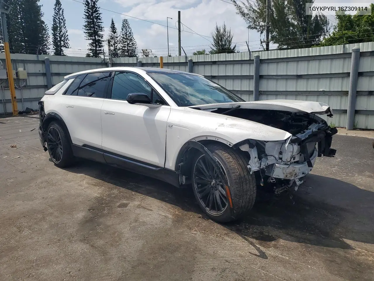 2025 Cadillac Lyriq Sport VIN: 1GYKPYRL1SZ309114 Lot: 52531566