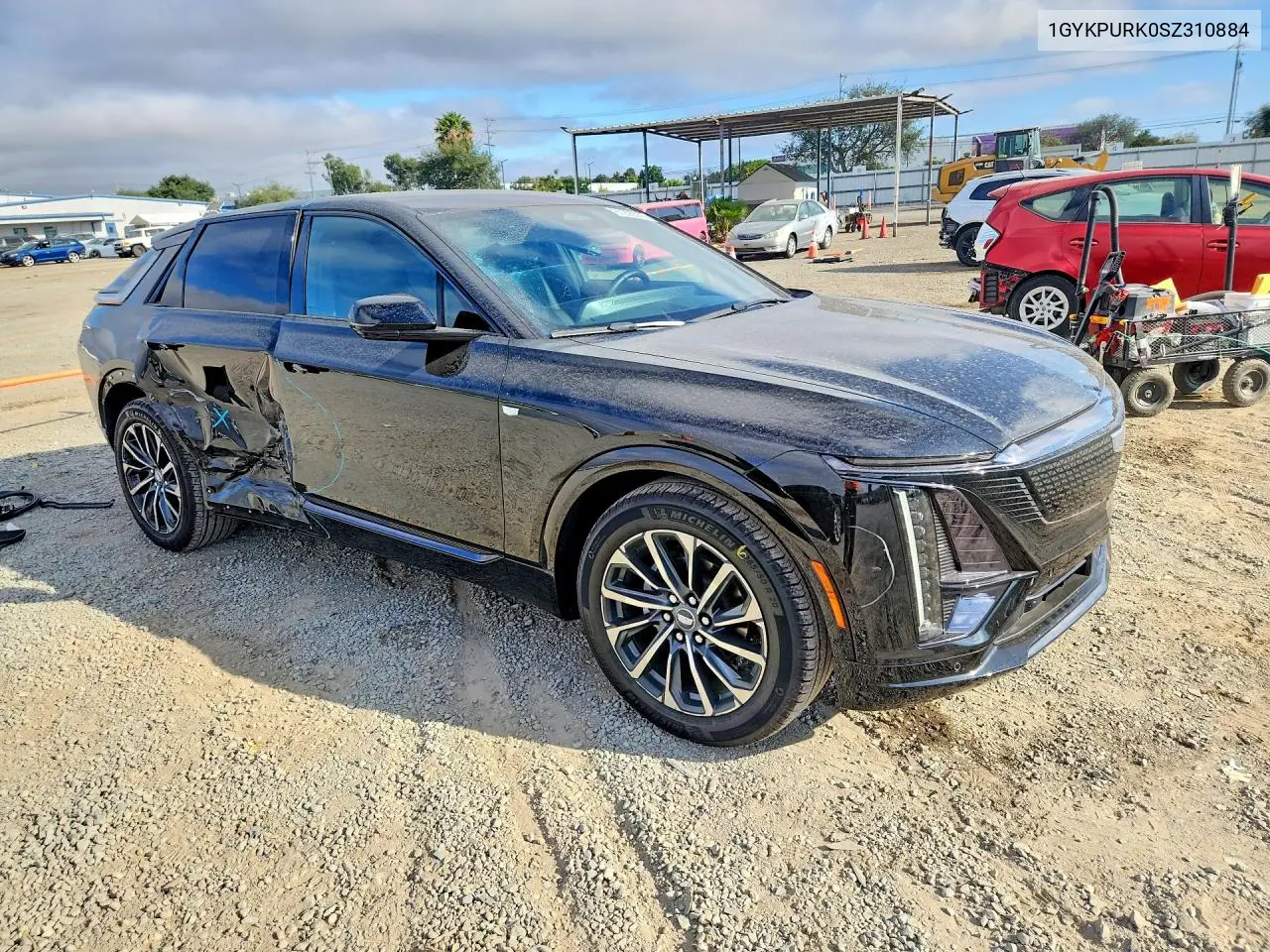 2025 Cadillac Lyriq Sport VIN: 1GYKPURK0SZ310884 Lot: 61290506