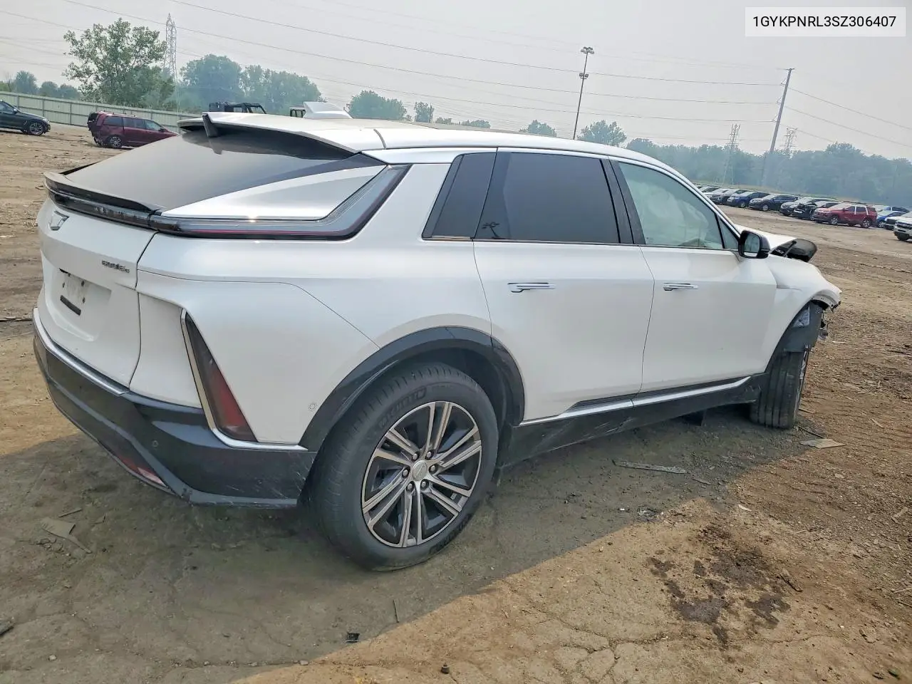 2025 Cadillac Lyriq Luxury VIN: 1GYKPNRL3SZ306407 Lot: 61377446