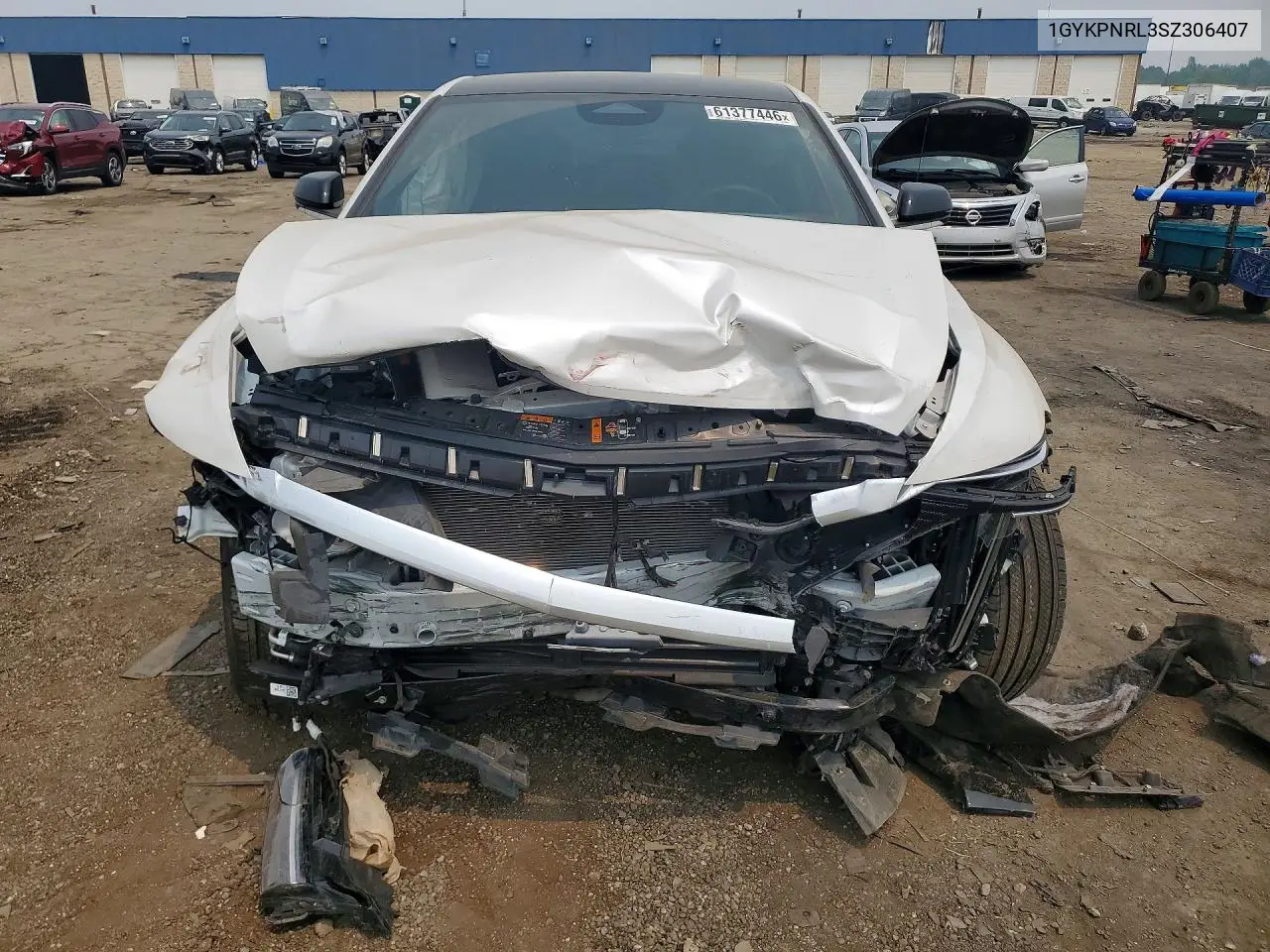 2025 Cadillac Lyriq Luxury VIN: 1GYKPNRL3SZ306407 Lot: 61377446