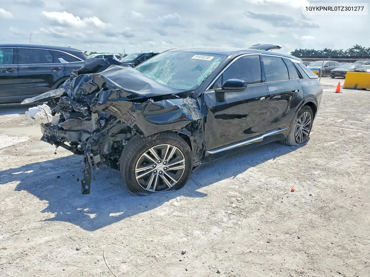 2026 Cadillac Lyriq Luxury VIN: 1GYKPNRL0TZ301277 Lot: 51630236